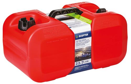Scepter brandstoftank 22,7ltr / 6 gallon Low Profile