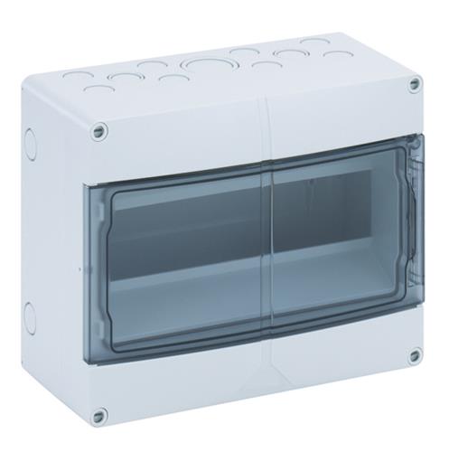 Spelsberg groepenkast 12 modules IP55 1 dinrail