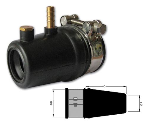 TOR Marine stuffy box ø45mm EVO
