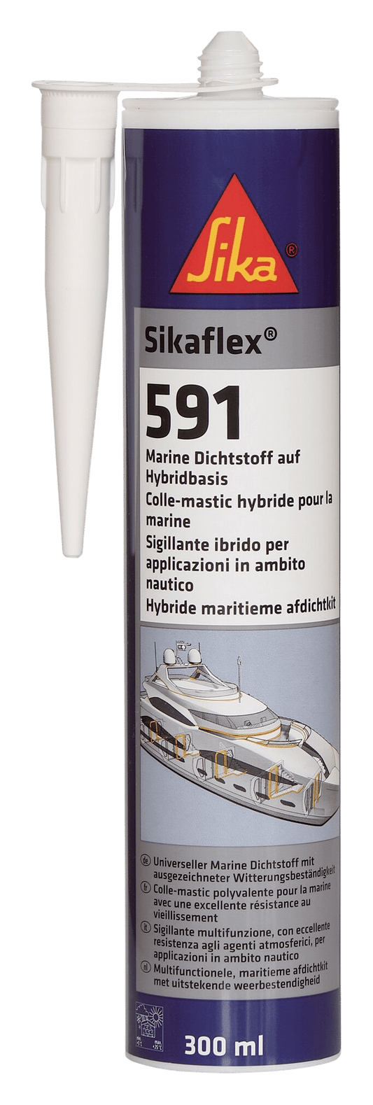 Sikaflex 591 wit 300ml