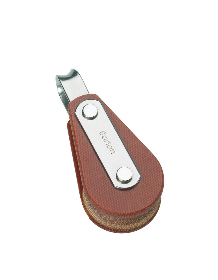 Barton Vioolblok tufnol met wartel en klem 20/38 mm voor 10 mm lijn