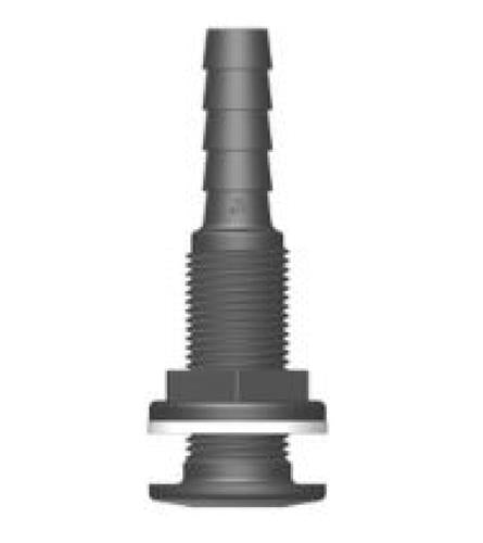Tru Design huiddoorvoer met tule zwart 13mm 1/2”BSP