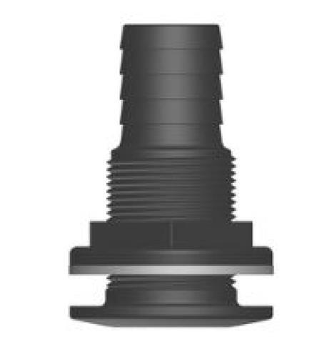 Tru Design huiddoorvoer met tule zwart 32mm 1 1/4”BSP