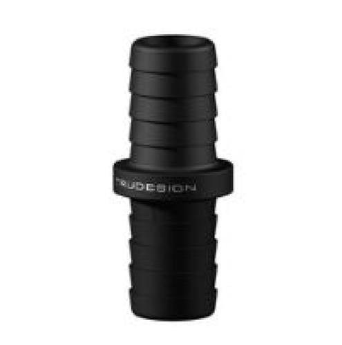 Tru Design terugslagklep zwart 1″