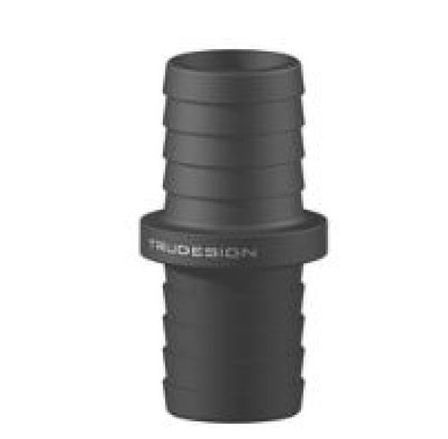Tru Design terugslagklep zwart 1 1/4″