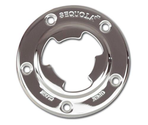 Sequoia onderflens gepolijst rvs ø5″