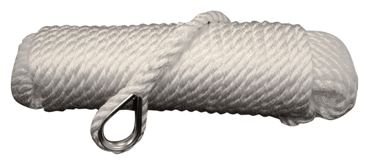 Ankerlijn polypropyleen 12mm 30m wit