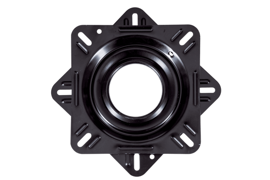 Draaiplateau zonder lock gecoat zwart