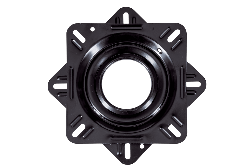 Draaiplateau zonder lock gecoat zwart