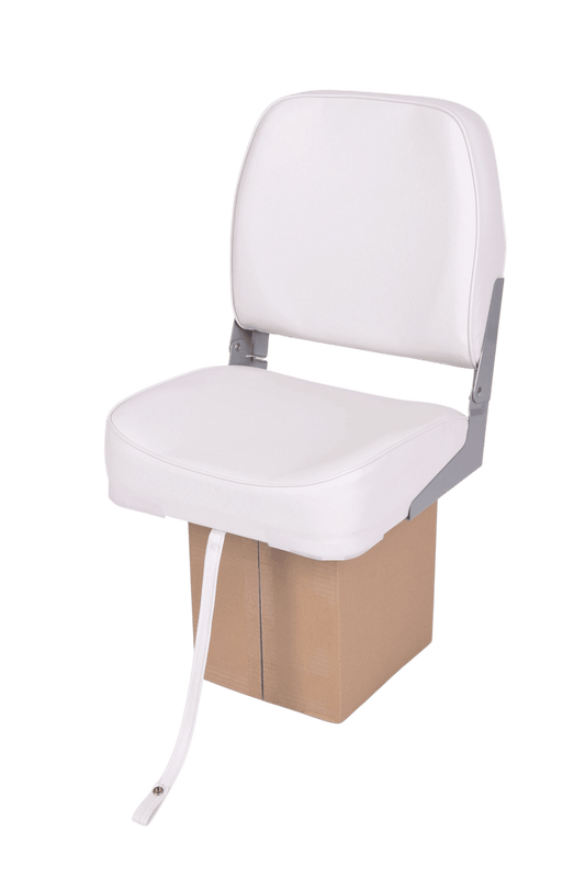 Klapstoel comfort wit