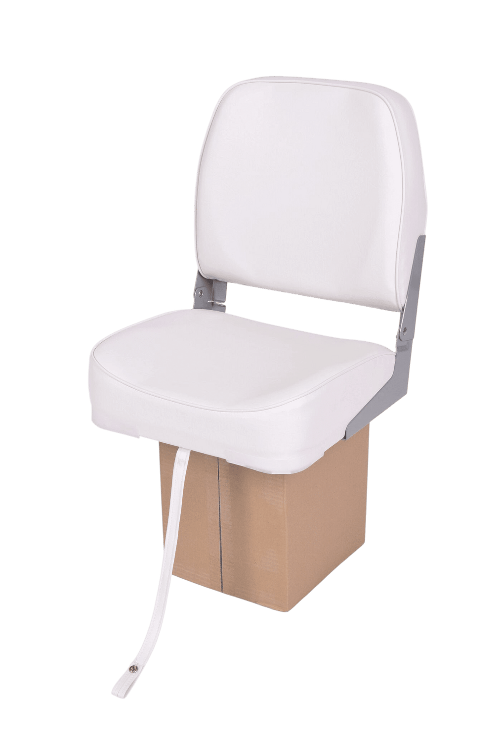 Klapstoel comfort wit