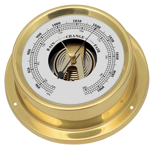 Barometer messing 125/100mm