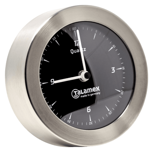 Klok blackline RVS 100mm
