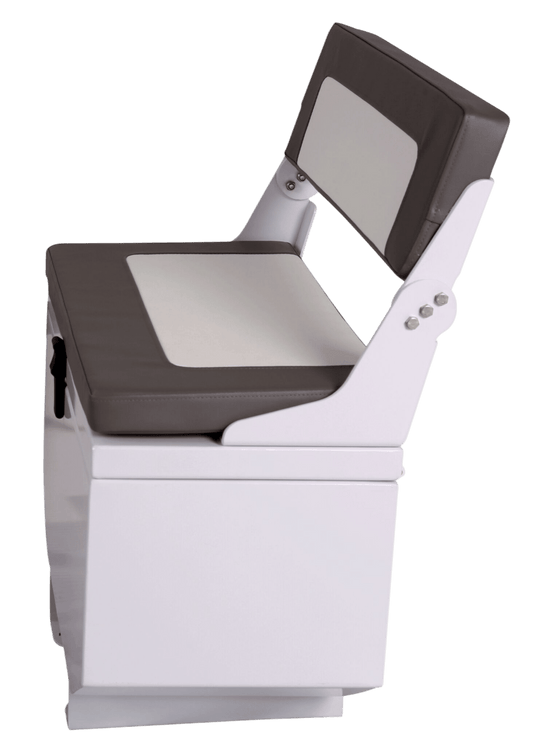#1-person seatbench FCT725 for steering console white
