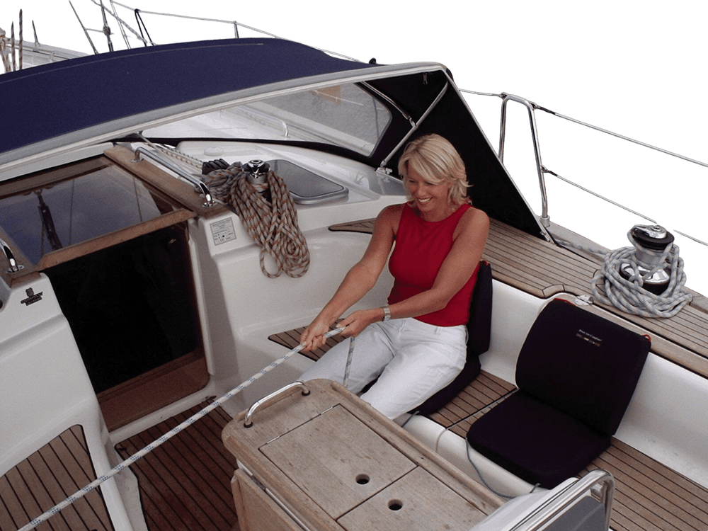 Boat sit comfort navy blue