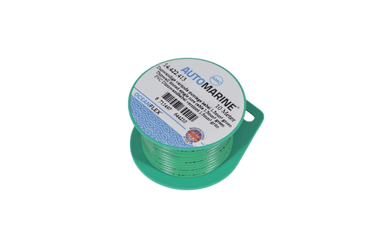Dunwandige vertinde montage kabel 1.5mm² groen (10m)