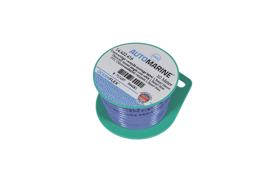 Dunwandige vertinde montage kabel 1.5mm² blauw (10m)