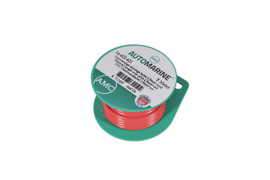 Dunwandige montage kabel 2.5mm² rood (5m)