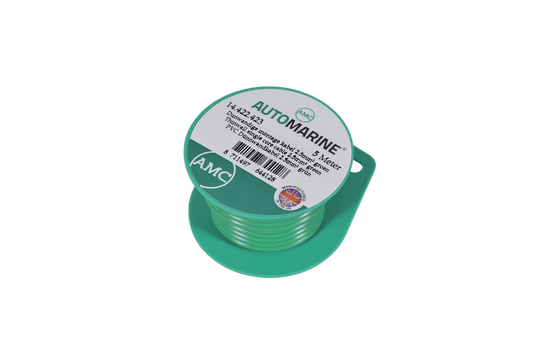 Dunwandige montage kabel 2.5mm² groen (5m)