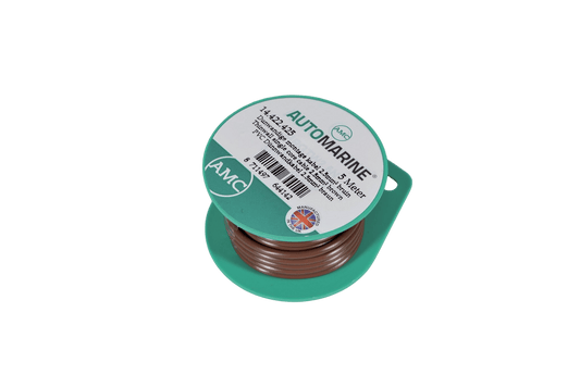 Dunwandige montage kabel 2.5mm² bruin (5m)