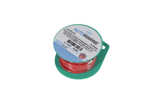 Dunwandige vertinde montage kabel 2.5mm² rood (5m)