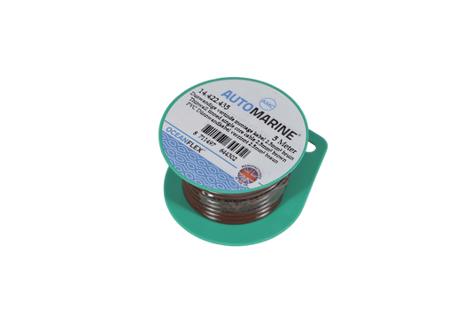 Dunwandige vertinde montage kabel 2.5mm² bruin (5m)