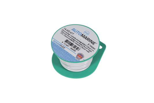 Dunwandige vertinde montage kabel 2.5mm² wit (5m)