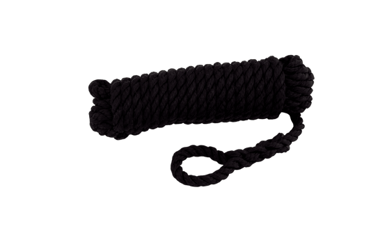 Fenderlijn polypropyleen 10mm 2.5m zwart