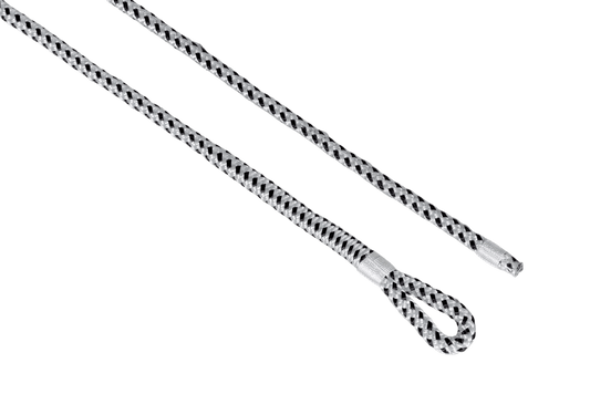 Fenderlijn polyester/pp 12mm 2.5m wit/zwart