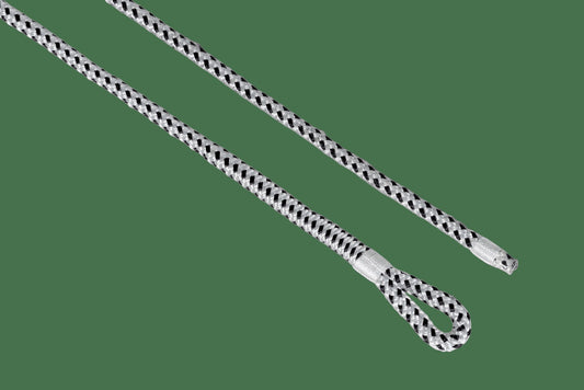 Fenderlijn polyester/pp 8mm 1.5m wit/zwart