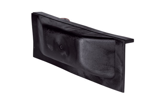 Steigerfender mini 25x7x10cm zwart