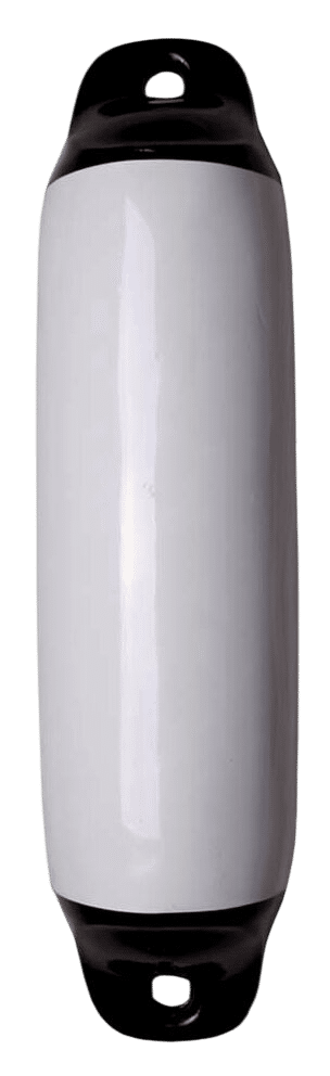 Stootwil wit 54x12cm zk2 zwarte kop