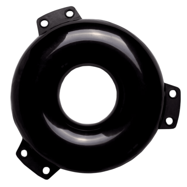 Ringfender zwart 30cm