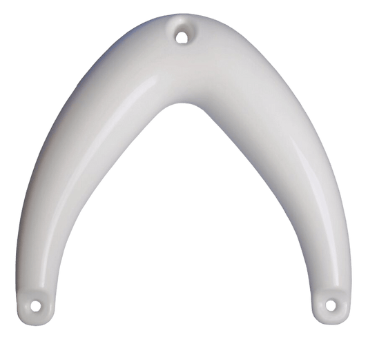 Kopleguaan 52x51cm wit