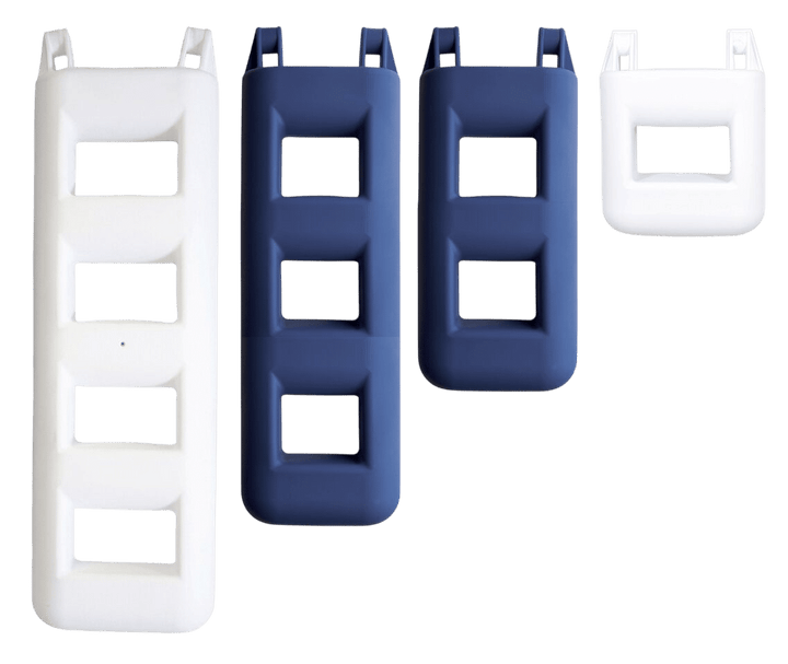 Talamex Trapfender 3 treden blauw