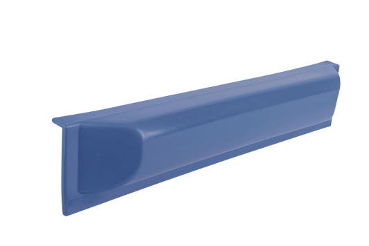 Steigerfender recht 50x7x10cm blauw
