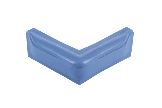 Steigerfender hoek 25+25x7x10cm blauw
