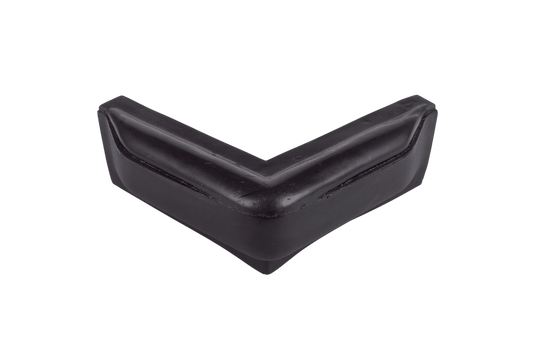 Steigerfender hoek 25+25x7x10cm zwart