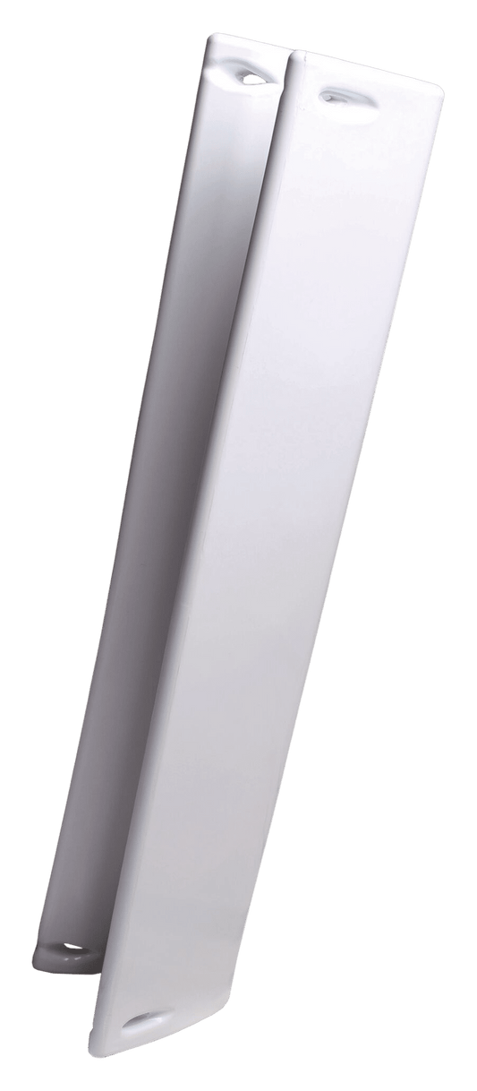Boegfender 60x14cm wit