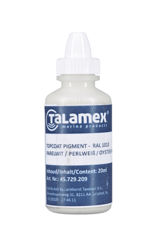 Kleurpigment 20ml ral 1013 parelwit