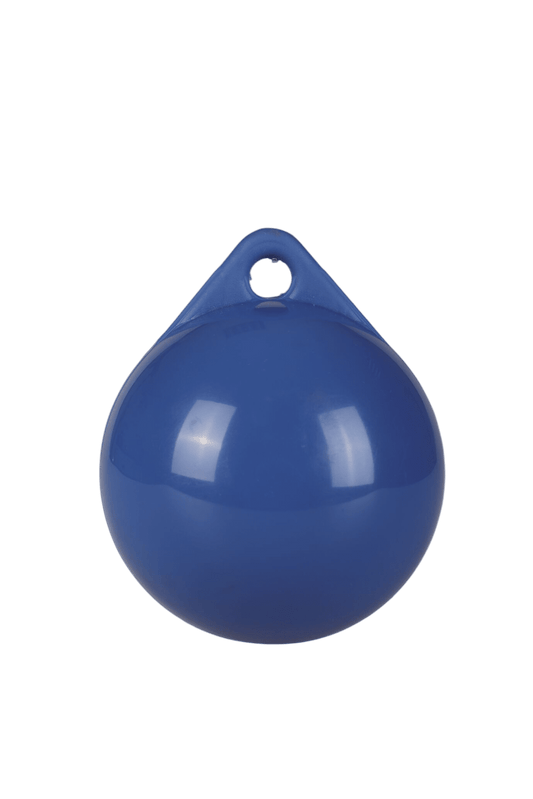 Werp-vlaggewicht keesje 90mm blauw