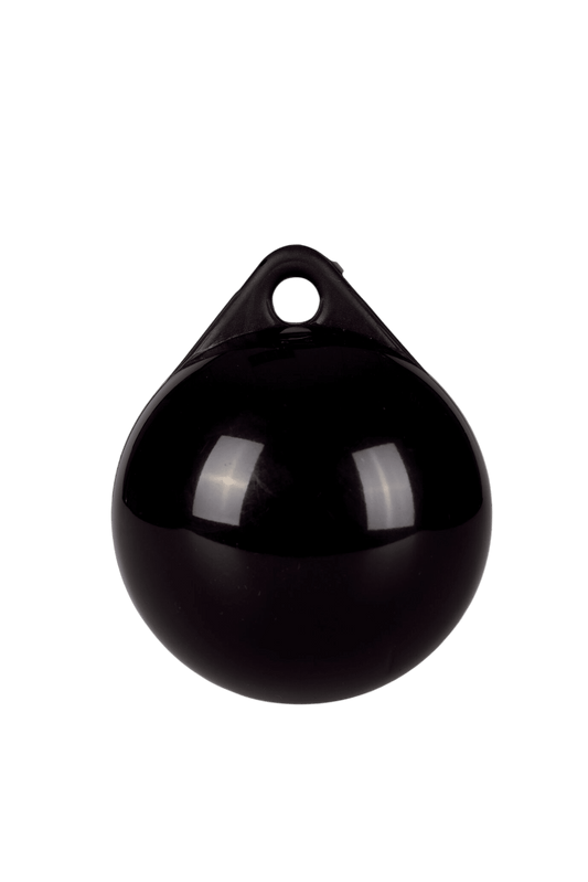 Werp-vlaggewicht keesje 90mm zwart