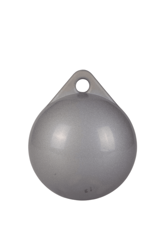 Werp-vlaggewicht keesje 90mm zilver