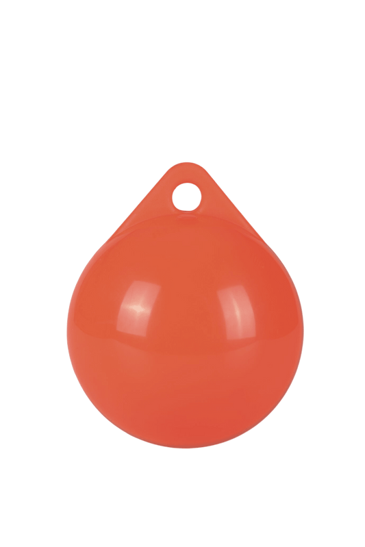 Werp-vlaggewicht keesje 90mm oranje