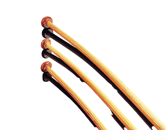 Vlaggenstok gebogen 60cm