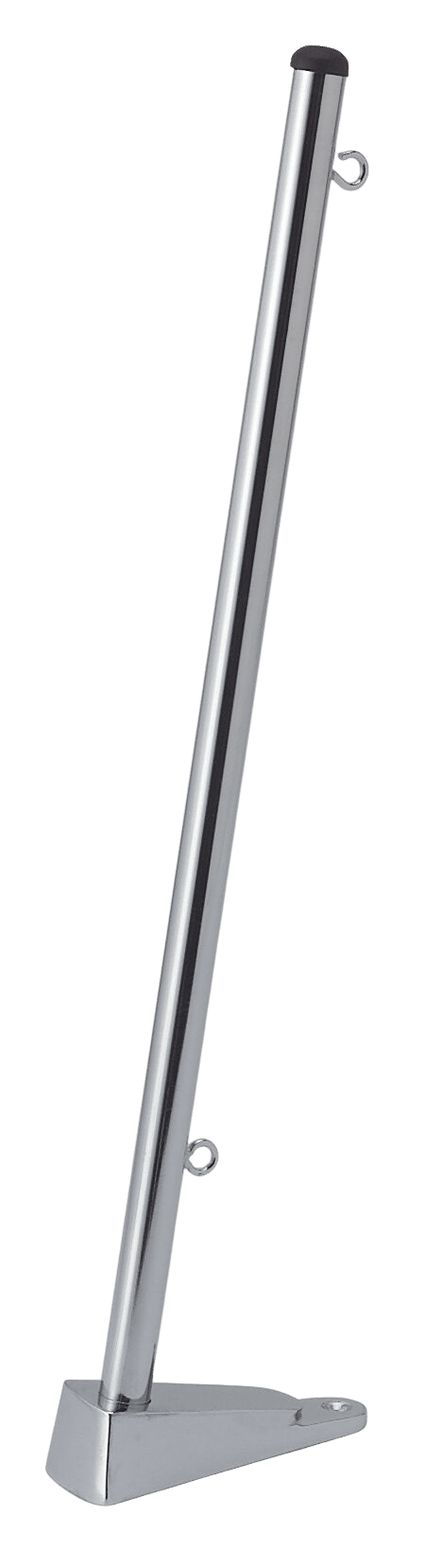 Vlaggenstok 80cm met dekvoet