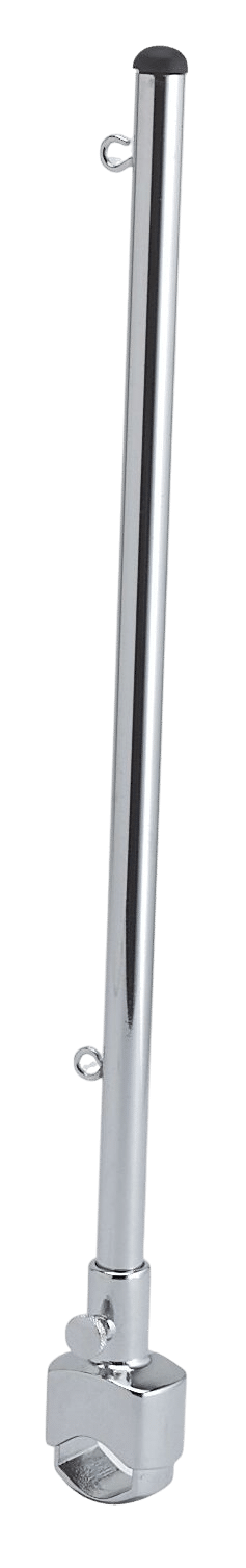 Vlaggenstok 50cm met railinghouder