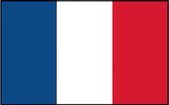 Franse vlag 20x30