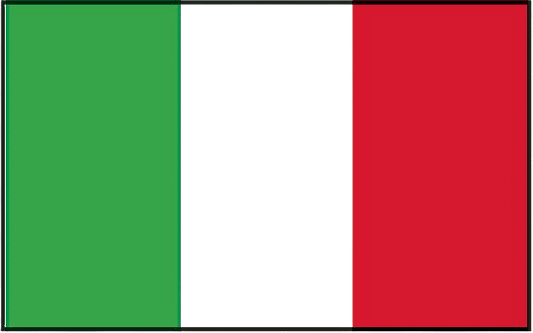 Italiaanse vlag 30x45