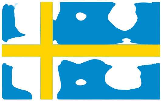 Zweedse vlag 30x45